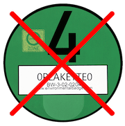 No environmental badge